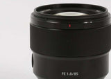 Sony FE 85mm f/1.8 Lens