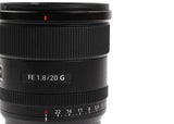 Sony FE 20mm f/1.8 G Lens
