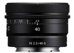 Sony FE 40mm f/2.5 G Lens